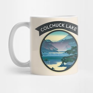 Cool Vintage Colchuck Lake For Mountain Hiking Backpacker Lover Mug